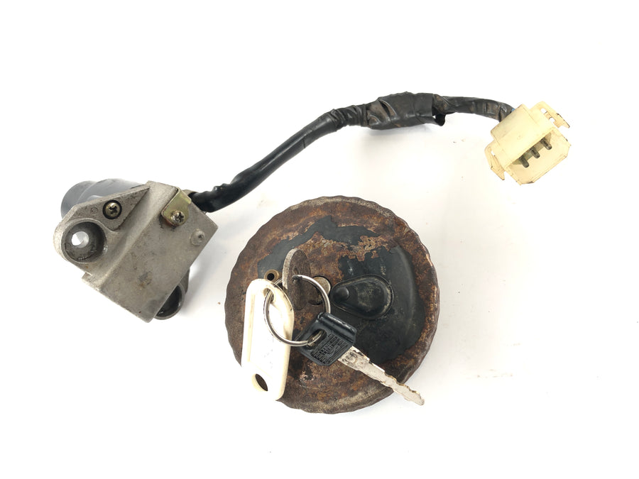 Yamaha XT 350 55V [1987] - Bloqueo del tanque de bloqueo de encendido