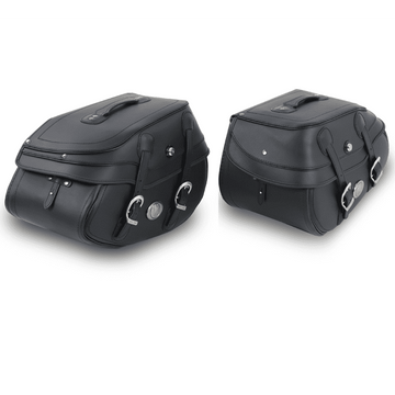 Bolsa de moto [Hepco & Becker] - alforjas Buffalo Big black - soporte para alforjas tubular