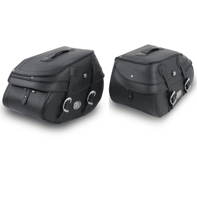 Bolsa de moto [Hepco & Becker] - alforjas Buffalo Big black - soporte para alforjas tubular