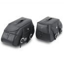 Bolsa para motocicleta [Hepco & Becker] - alforjas Buffalo negro - soporte para alforjas tubular