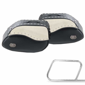 Bolsa de moto [Hepco & Becker] - alforjas Marfil - soporte para alforjas de tubo