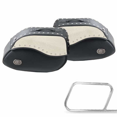 Bolsa de moto [Hepco & Becker] - alforjas Marfil - soporte para alforjas de tubo