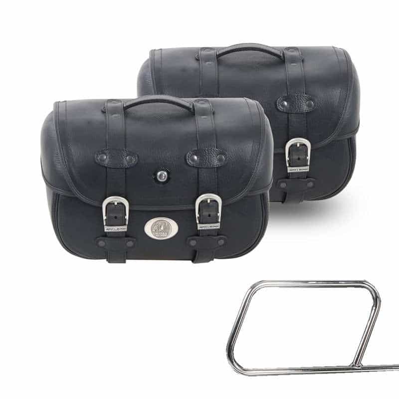 Bolsa para motocicleta [Hepco & Becker] - alforjas Liberty Big - soporte para alforjas tubulares