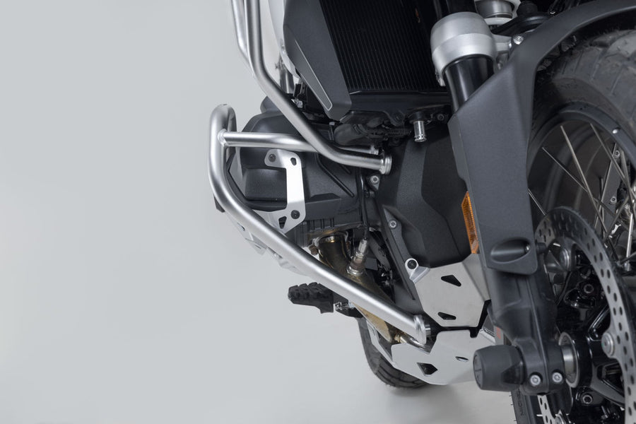 BMW R 1300 GS [2023-2026] - Defensas de acero inoxidable, plateadas y electropulidas - foto 3