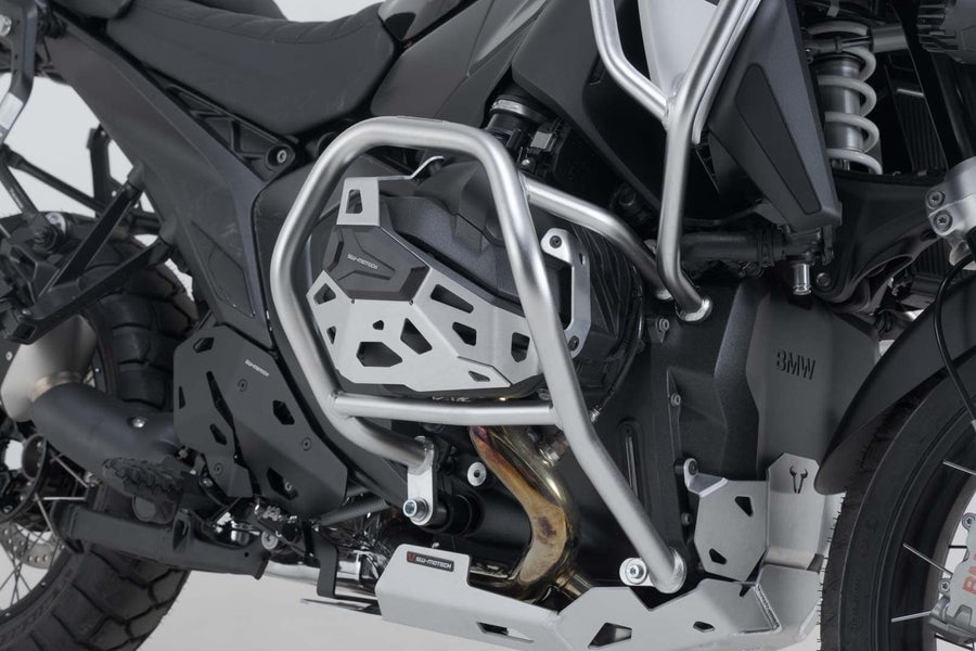 BMW R 1300 GS [2023-2026] - Defensas de acero inoxidable, plateadas y electropulidas - foto 5