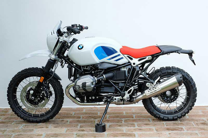 BMW R nineT 1200 Racer [2017-2020] - Einzelsitzbank orange in sky