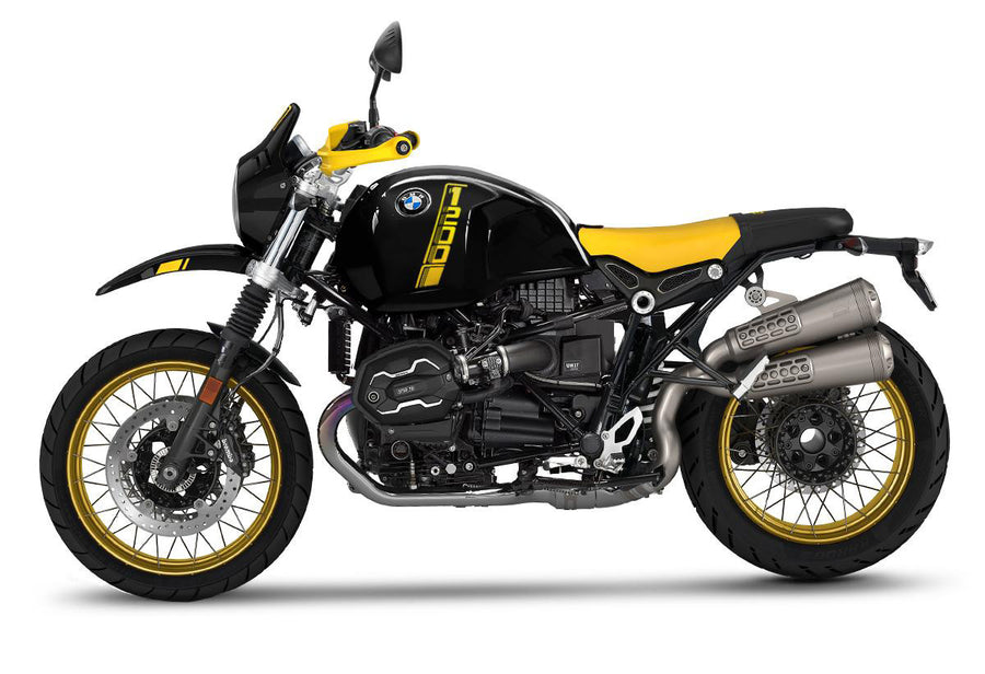 BMW R nineT 1200 Urban G/S (hoher Auspuff) [2017-2023] - Paris Dakar 40th Panzer