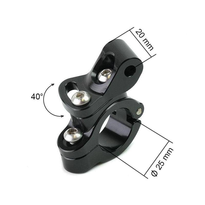 BMW R 120 G/S [2004-2012] - Einstellbare Halterung für alternative Scheinwerfer