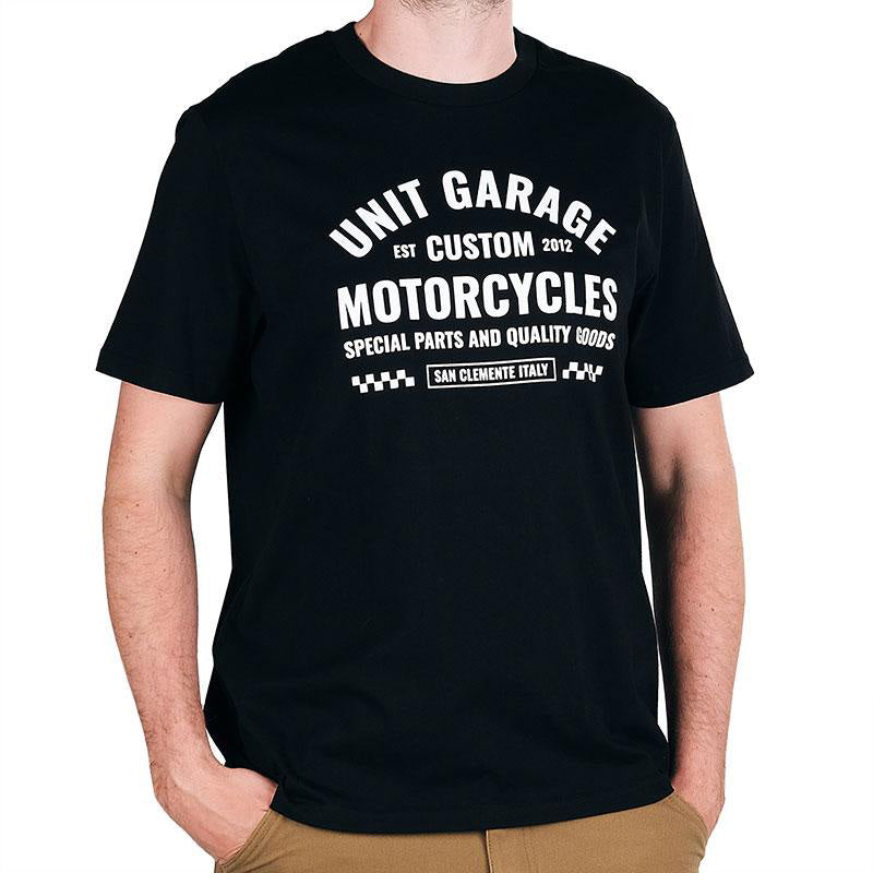 BMW R nineT 1200 Urban G/S (hoher Auspuff) [2017-2023] - Unitgarage 'Checkered' T-Shirt