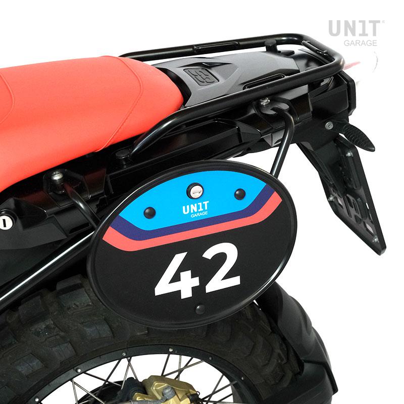 BMW R 12 G/S [2025-2026] - Startnummerntafel mit Schnellverschluss und Schloss
