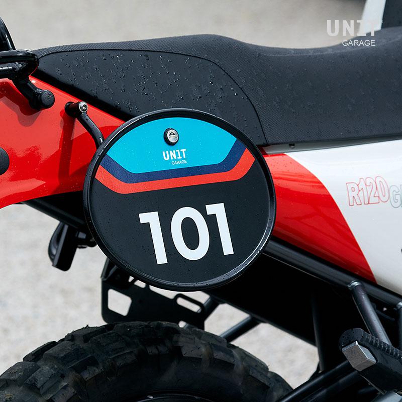 BMW F 850 GS Adventure [2019-2024] - Startnummerntafel mit Schnellverschluss und Schloss