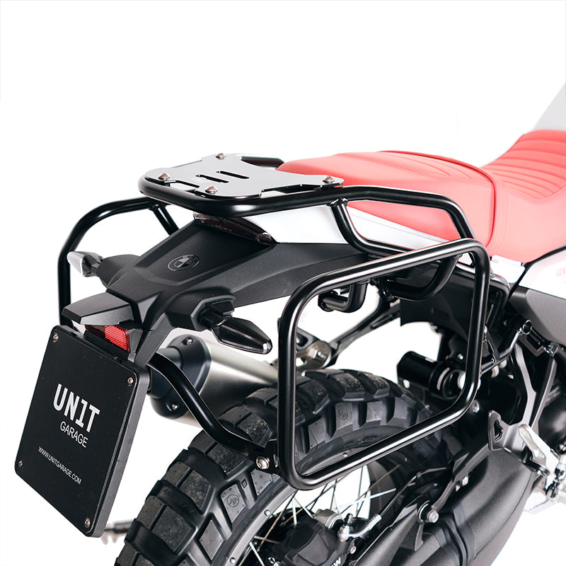 BMW R 12 G/S [2025-2026] - Par de bolsas de aluminio Atlas 39L+32L + Marco de alforjas de aluminio Atlas BMW R12 G/S