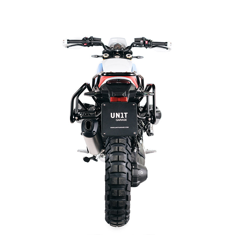 BMW R 12 G/S [2025-2026] - Par de bolsas de aluminio Atlas 39L+32L + Marco de alforjas de aluminio Atlas BMW R12 G/S