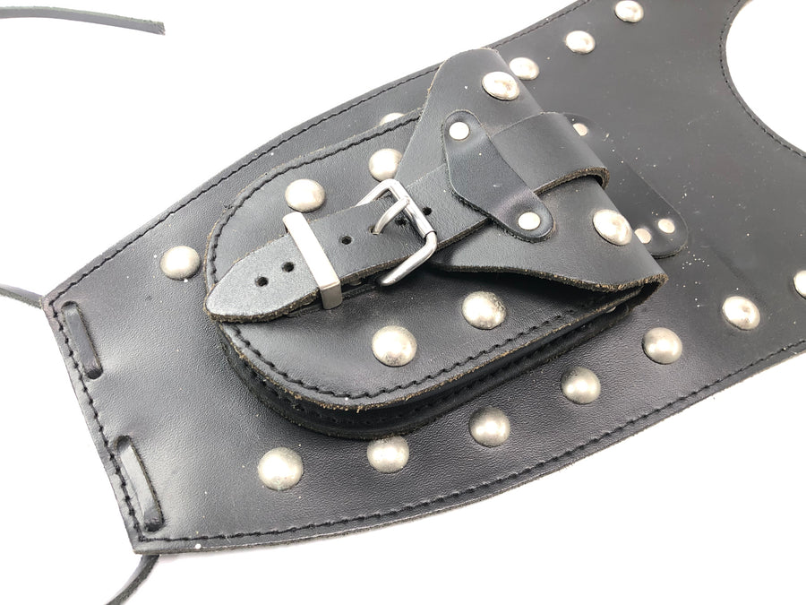 Bolsa sobredepósito protección de depósito de cuero Chopper universal