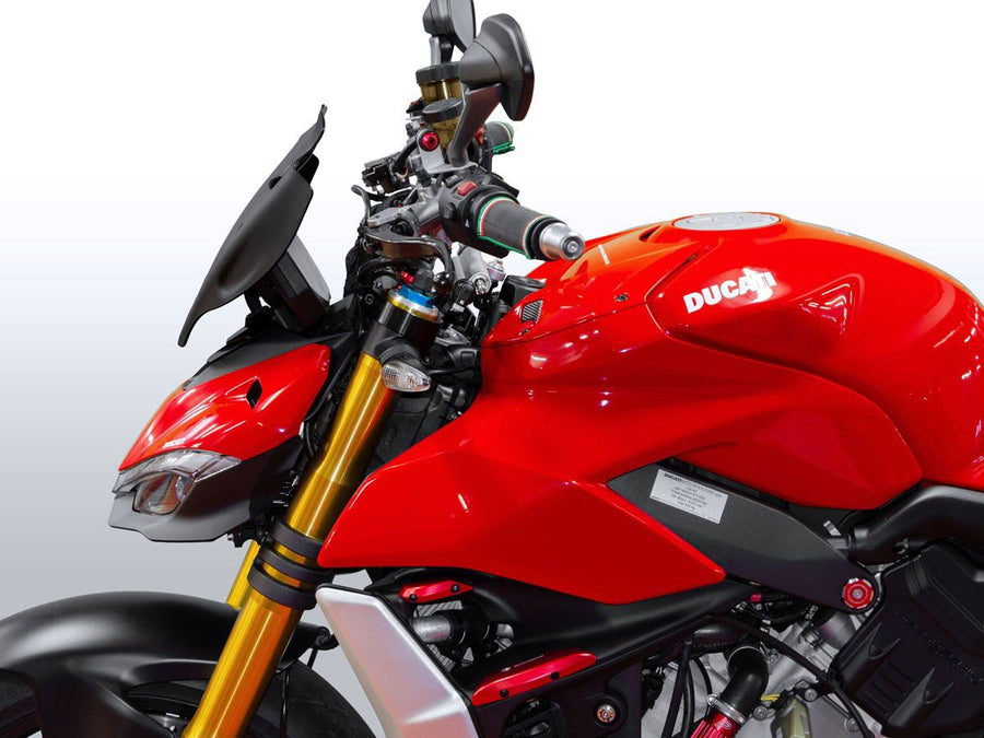 DUCATI STREETFIGHTER V4S [2020-2024] - Parabrisas deportivo Plus con soporte - vista 11