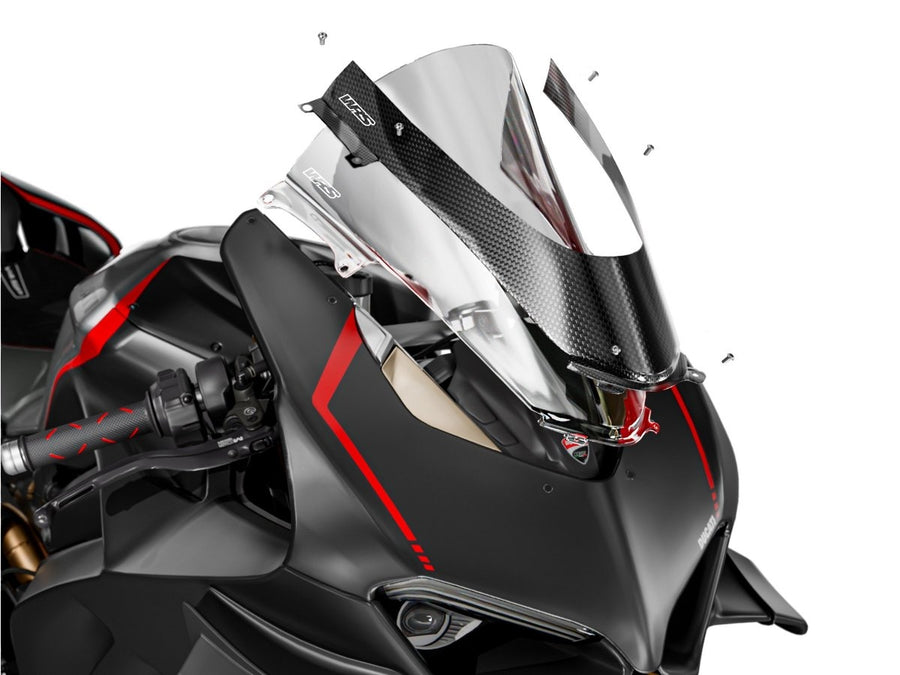 Ducati Panigale V4 S [2020-2024] - CarbonSkin Windschildabdeckung – Ansicht 6