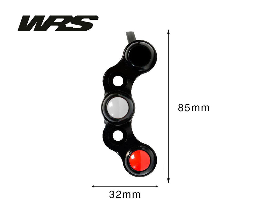 Ducati Panigale V4 S [2018-2023] - centralita interruptor derecha 3 botones - vista 3