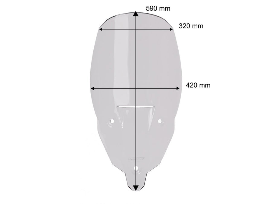 TRIUMPH TIGER SPORT 800 [2025-2026] - Touring Windschild – Ansicht 11