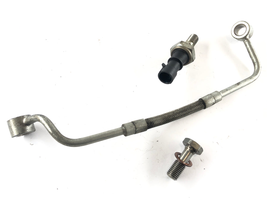 Triumph Speed ​​Triple 1050 515NJ [2005] - Línea de aceite con sensor y tornillo de drenaje
